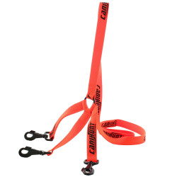 Laisse tripleur HUNTER FIRST orange 150cm