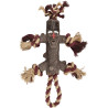 Jouet chien Woody et Branche avec corde 35 cm