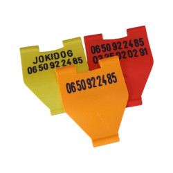 attache antenne gravé pour collier DC50 T5 TT15