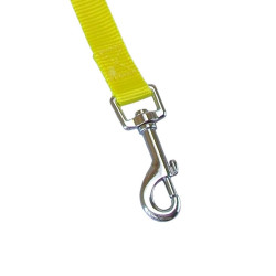 laisse double nylon jaune S jokidog