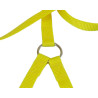 laisse double nylon jaune S jokidog