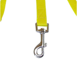 laisse triple nylon jaune S jokidog