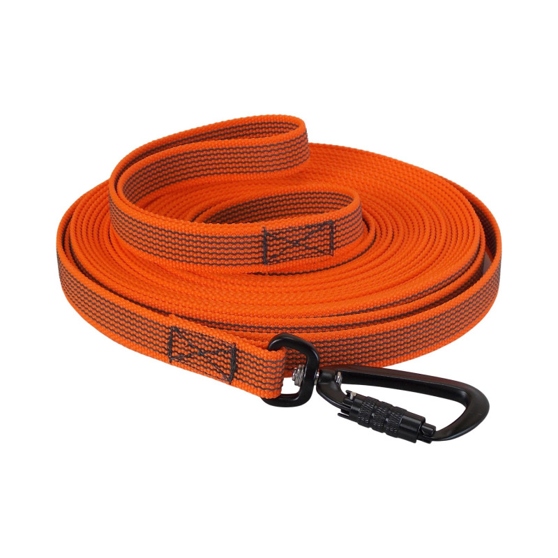 Longe Gomme Twist-Lock mousqueton alu de sécurité - Jokidog Longe Gomme Twist-Lock mousqueton alu de sécurité - Jokidog