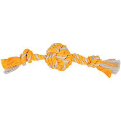 Knot balle orange pour chien