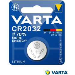Pile Bouton CR2032 Lithium 3V 230mAh VARTA