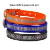 collier biothane réfléchissant 19mm
