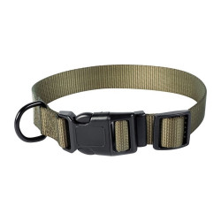 Collier nylon Stepland kaki