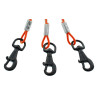 Accouple XTREME 3 chiens câble métallique Canihunt