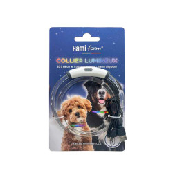 Collier lumineux Hamiform pour chiens