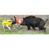 Gilet de protection CaniHunt PROTECT PRO CANO Jaune