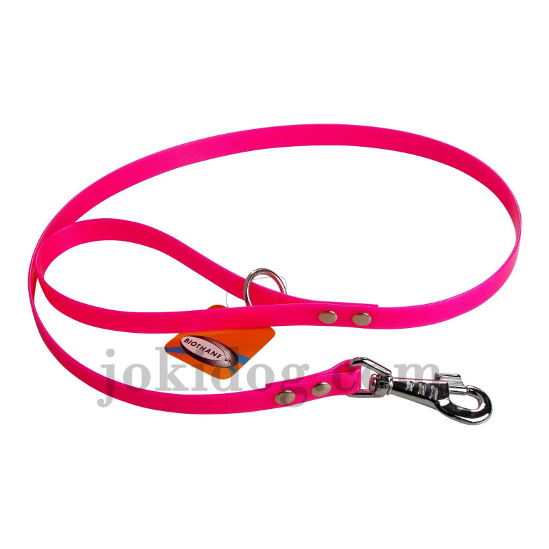 laisse de chasse biothane rose laisse de chasse biothane rose