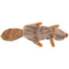 Peluche castor plat sonore