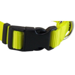 Collier nylon jaune 25 mm - jokidog