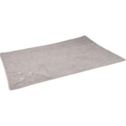 Serviette microfibre absorbante grise 50 x 80 cm