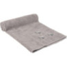 Serviette microfibre absorbante grise 50 x 80 cm