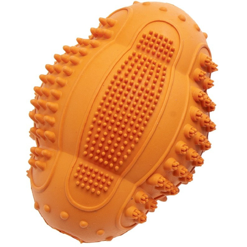 jouet ruffus Dental bouncer 8 cm orange