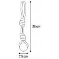 jouet Riva corde avec balle 38 cm