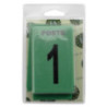 Plaque de postes de chasse vert